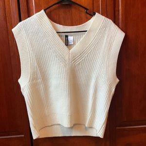 H&M oversized sweater vest